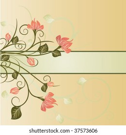 Floral background. To see similar, please visit MY PORTFOLIO