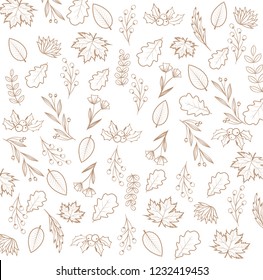 Floral background simple