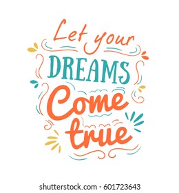 Hand Drawn Vector Illustration Lettering Quote Stock Vector (Royalty ...