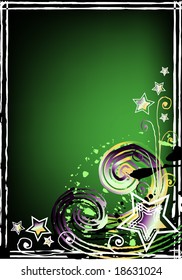 floral background for text