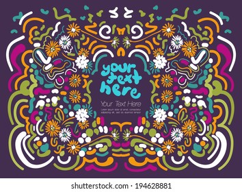 Floral Background for text