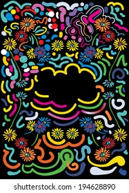 Floral Background for text