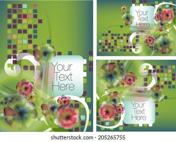 Floral Background for Text
