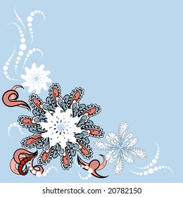 floral background for text