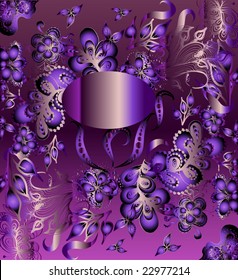 floral background for text