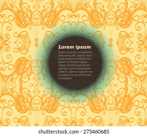 floral background for text