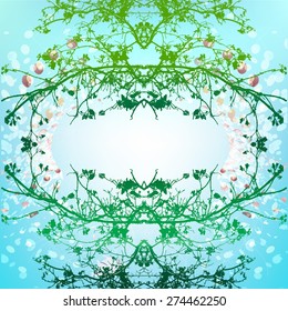 Floral Background for Text