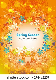 Floral Background for Text