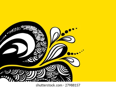 floral background for text