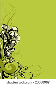 floral background for text