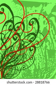 floral background for text