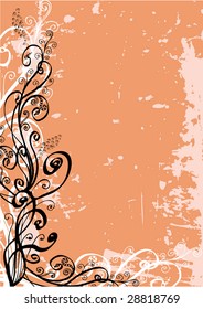 floral background for text