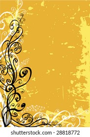 floral background for text