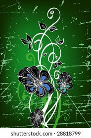 floral background for text