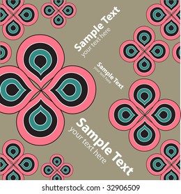floral background for text