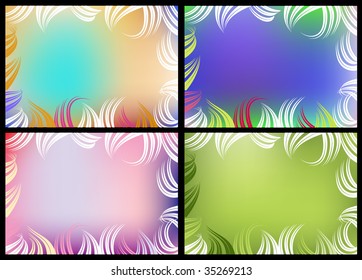 floral background for text