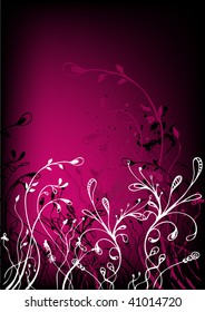 floral background for text