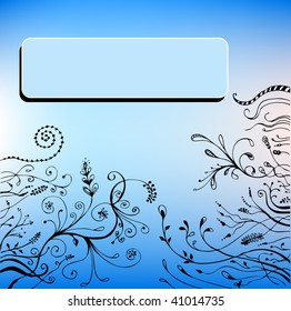 floral background for text