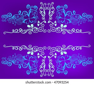 floral background for text