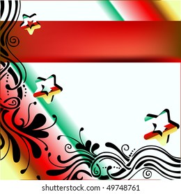 floral background for text