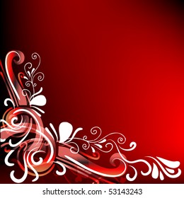 floral background for text