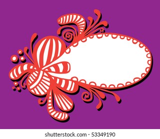 floral background for text