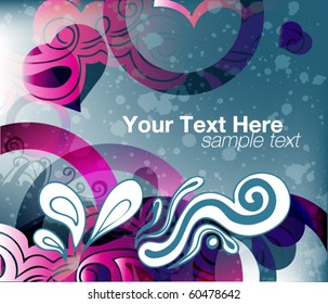 floral background for text