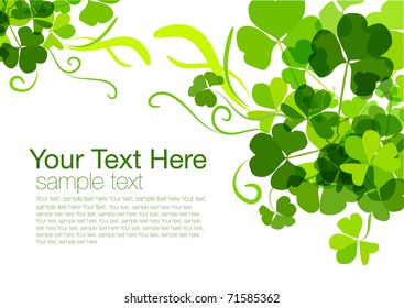 floral background for text