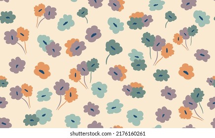 Floral background for textile, swimsuit, wallpaper, pattern covers, surface, gift wrap.