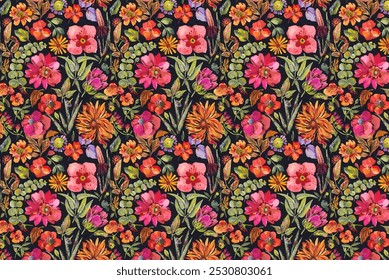  Floral background for textile, wallpaper, pattern fills, covers, surface, print, wrap, scrapbooking