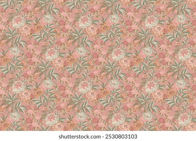  Fundo floral para têxteis, papel de parede, preenchimentos padrão, tampas, superfície, impressão, envoltório, scrapbooking