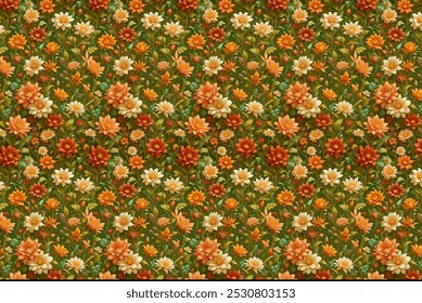  Fundo floral para têxteis, papel de parede, preenchimentos padrão, tampas, superfície, impressão, envoltório, scrapbooking