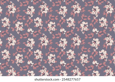 Fundo floral para têxteis, papel de parede, preenchimentos padrão, tampas, superfície, impressão, envoltório, scrapbooking.