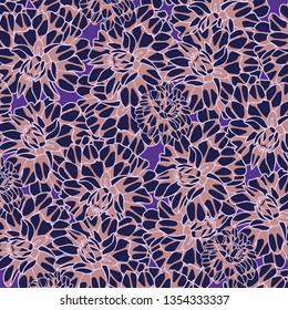 Floral background for textiles.
