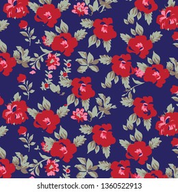 Floral background for textiles.