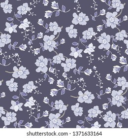 Floral background for textiles.