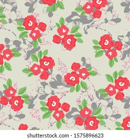  Floral background for textiles. Liberty style. fabric, covers, manufacturing, wallpapers, print, gift wrap.