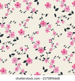  Floral background for textiles. Liberty style. fabric, covers, manufacturing, wallpapers, print, gift wrap.