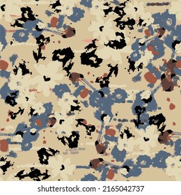 Floral background for textiles. Liberty style. fabric, covers, manufacturing, wallpapers, print, gift wrap.