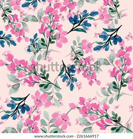 Floral background for textiles. Wall Art, textiles wrapping paper. Banner, Greeting Card, Valentines cards, Postcard, Packaging, Textile Print