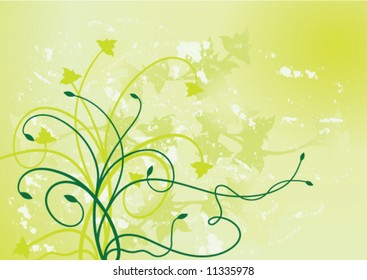 Floral Background (Vector)