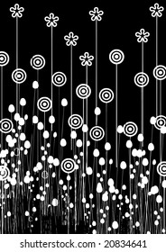 floral background vector