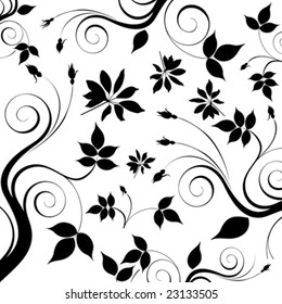 floral background vector