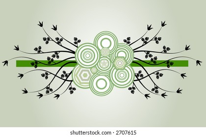 Floral Background - vector