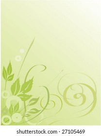 floral background vector