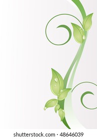 floral background - vector