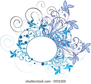 floral background - vector