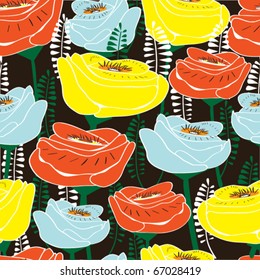floral background. vector...