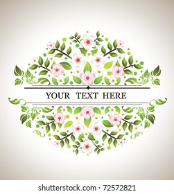 Floral Background Vector