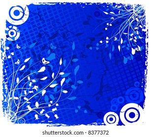 Floral  background vector